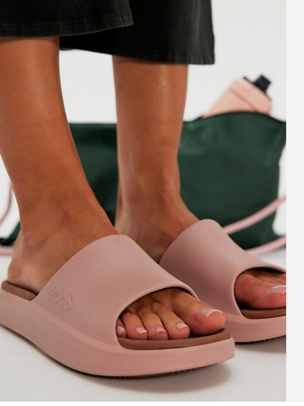 P448 Riviera Slide Sandal In Pink